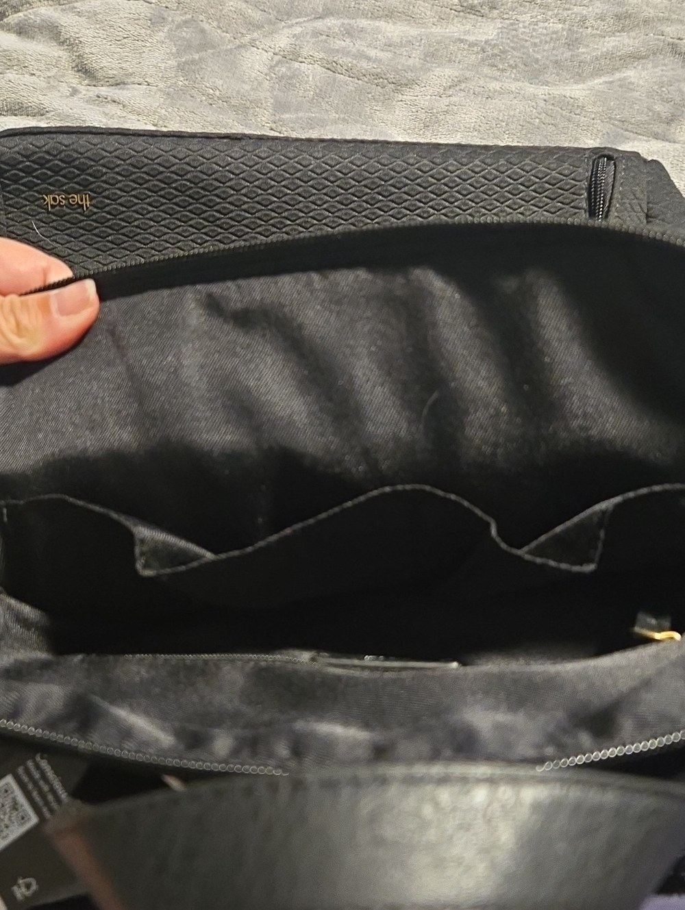 The Sak-"Olvera City" Backpack in Black Diamond Neoprene-One Size - Picture 15 of 16
